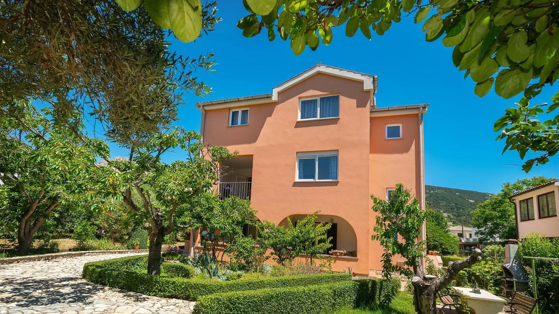 Apartments Lidija In A Quiet Area Baska  Croatia