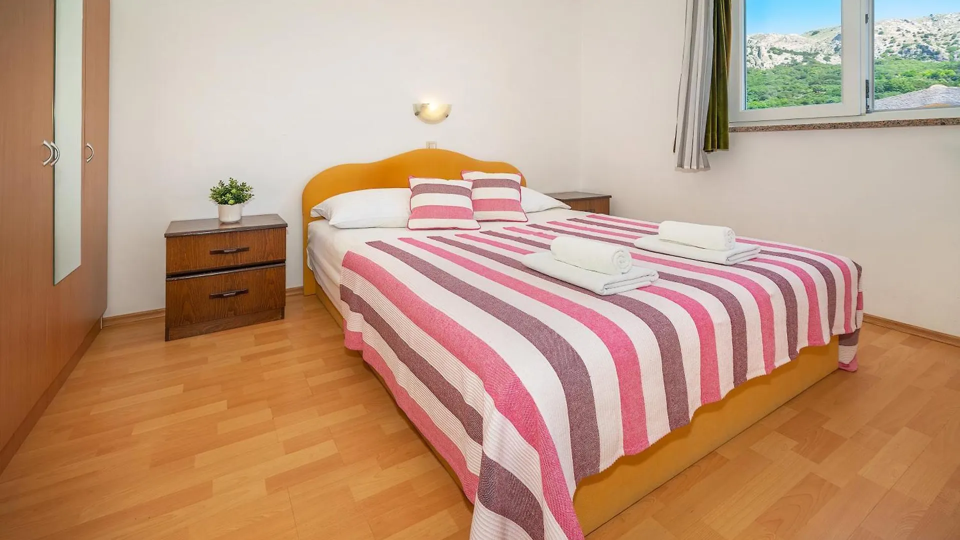 Apartments Lidija In A Quiet Area Baska  Croatia